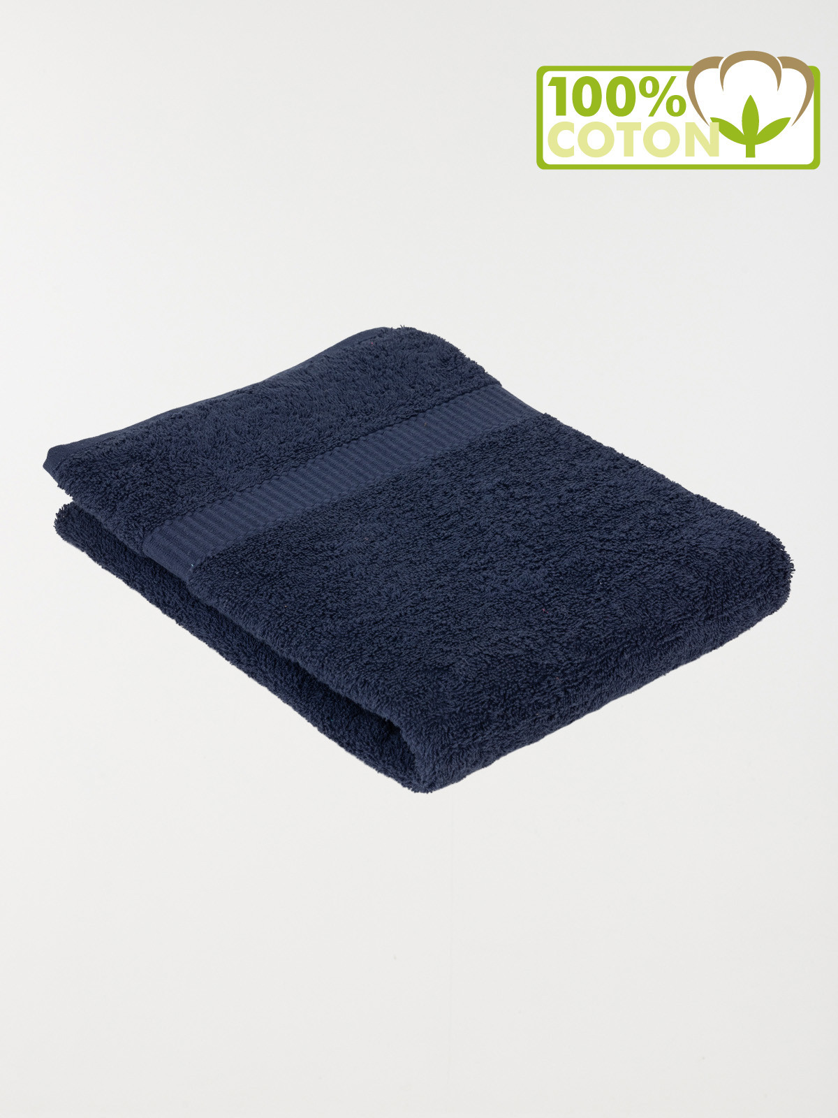 Drap de douche bleu nuit 70 x 130 cm