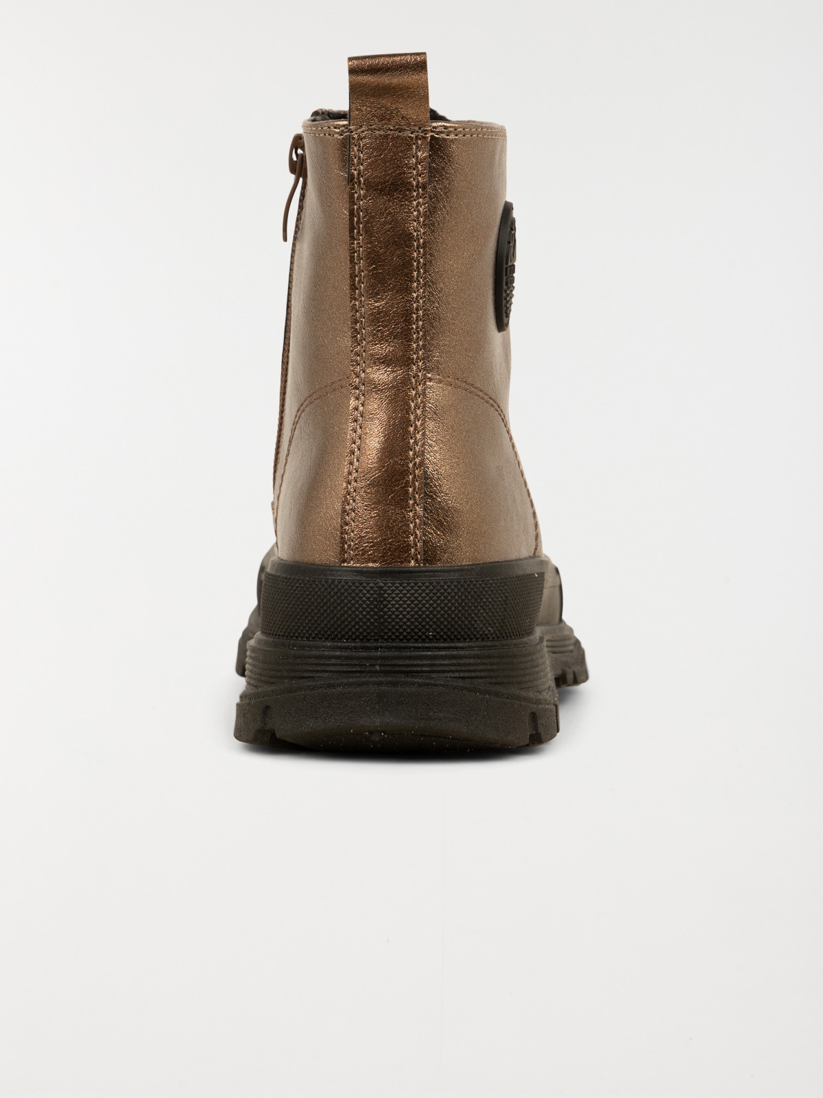 Baskets montantes femme bronze (36-41)