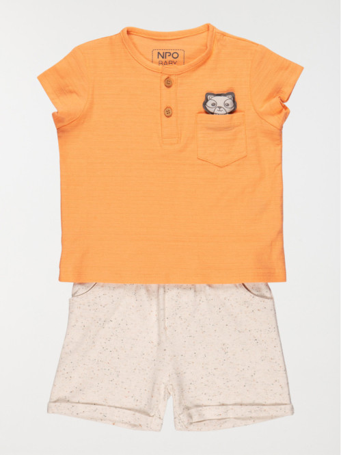 Ensemble t-shirt et short garçon (3-24M)