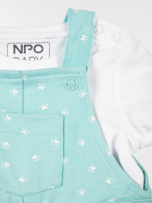 Ensemble salopette garçon (3-24M) Ensemble salopette garçon (3-24M)