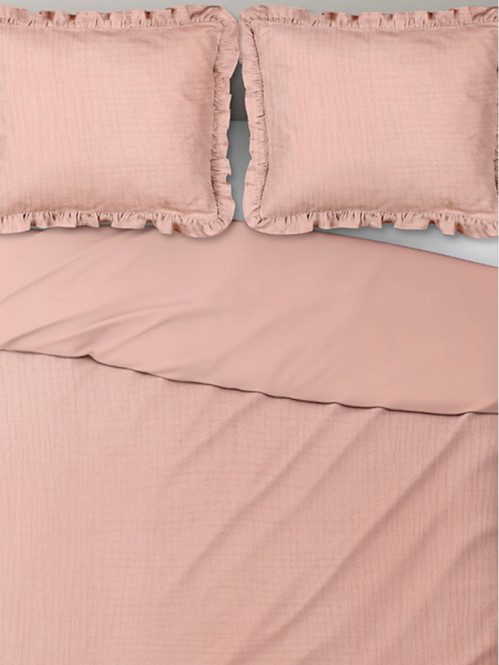 Parure rose 2 personnes 240x220 cm Parure rose 2 personnes 240x220 cm