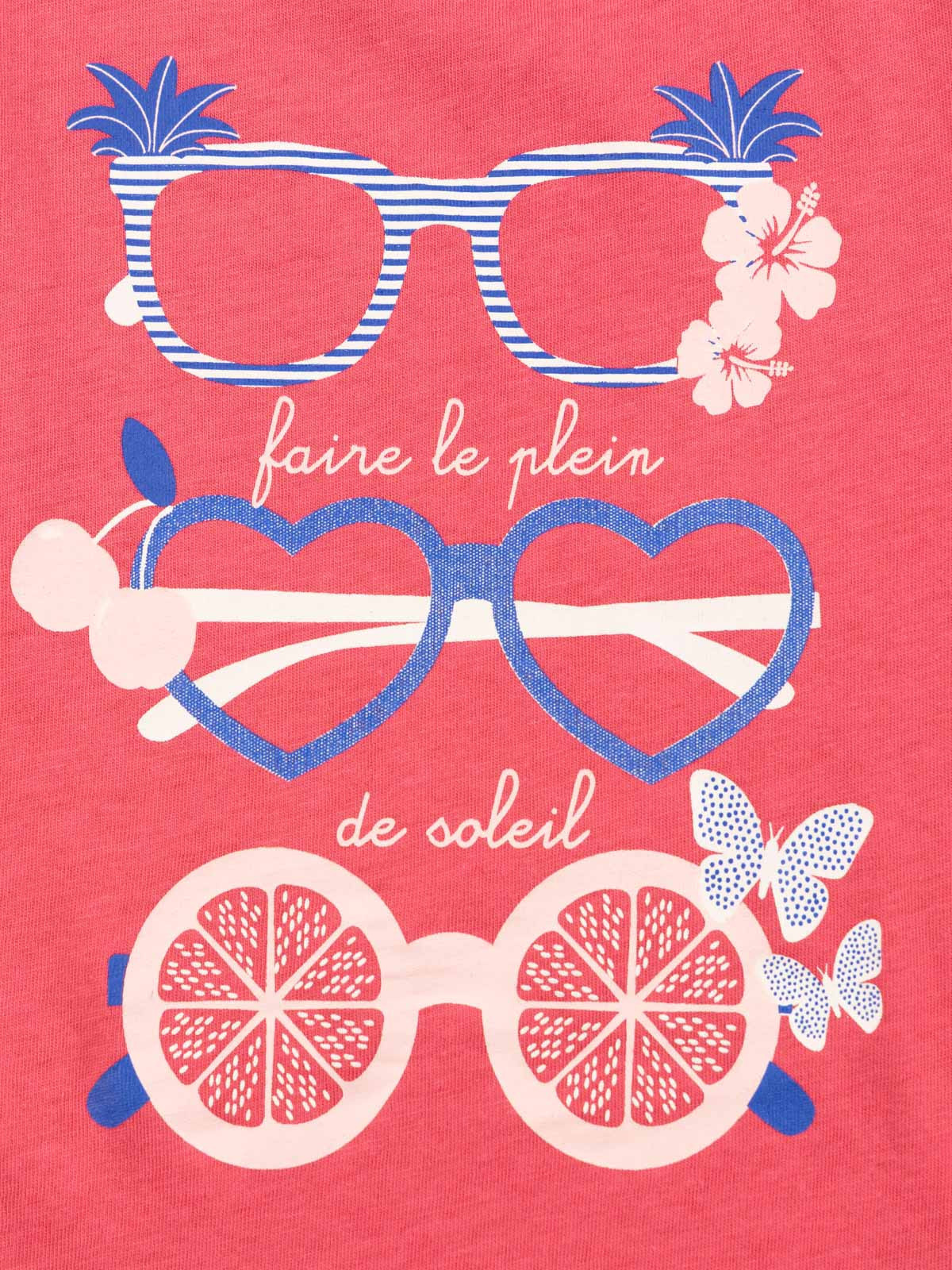 Débardeur motifs lunettes fille (3-12A)