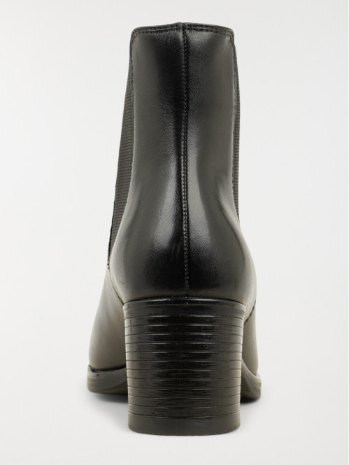 Bottine chelsea à talon femme (36-41) Bottine chelsea à talon femme (36-41)