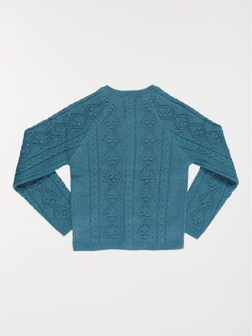 Gilet maille fantaisie...