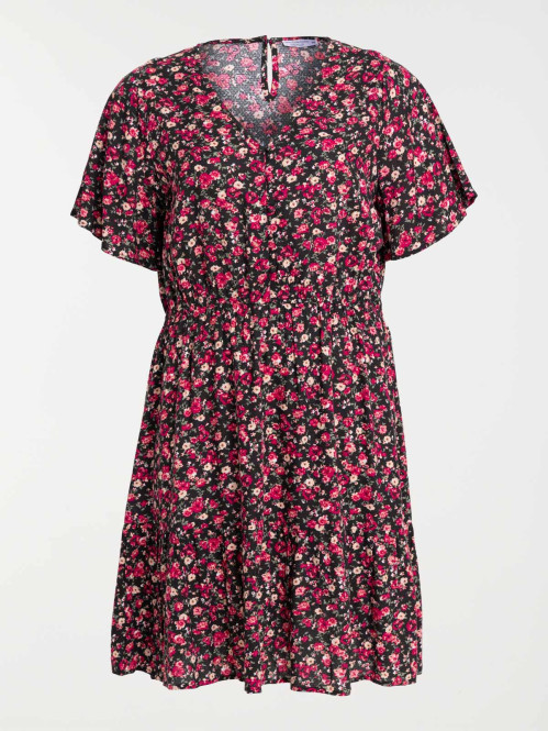 Robe fleurie grande taille...
