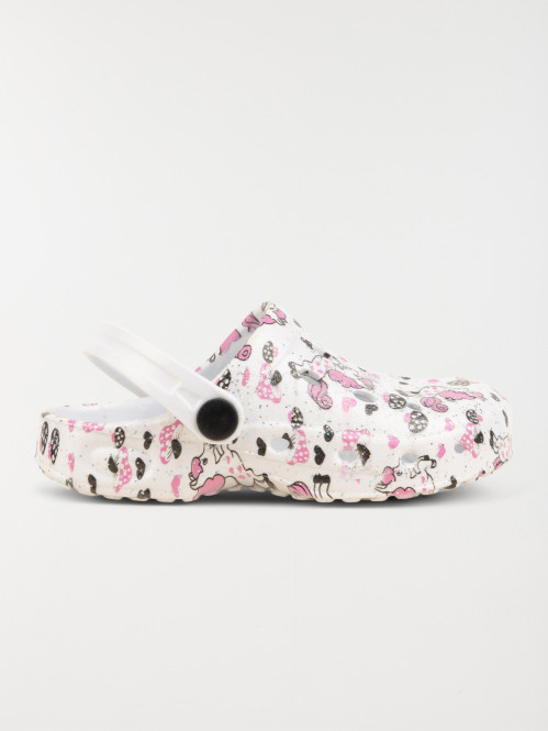 Sabots plastiques licorne fille (21-30)