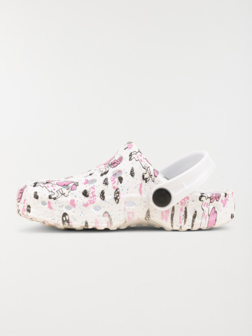 Sabots plastiques licorne...