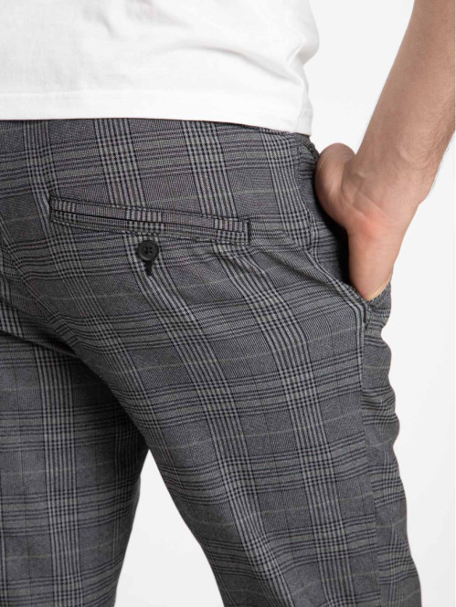 Pantalon carreaux taille...