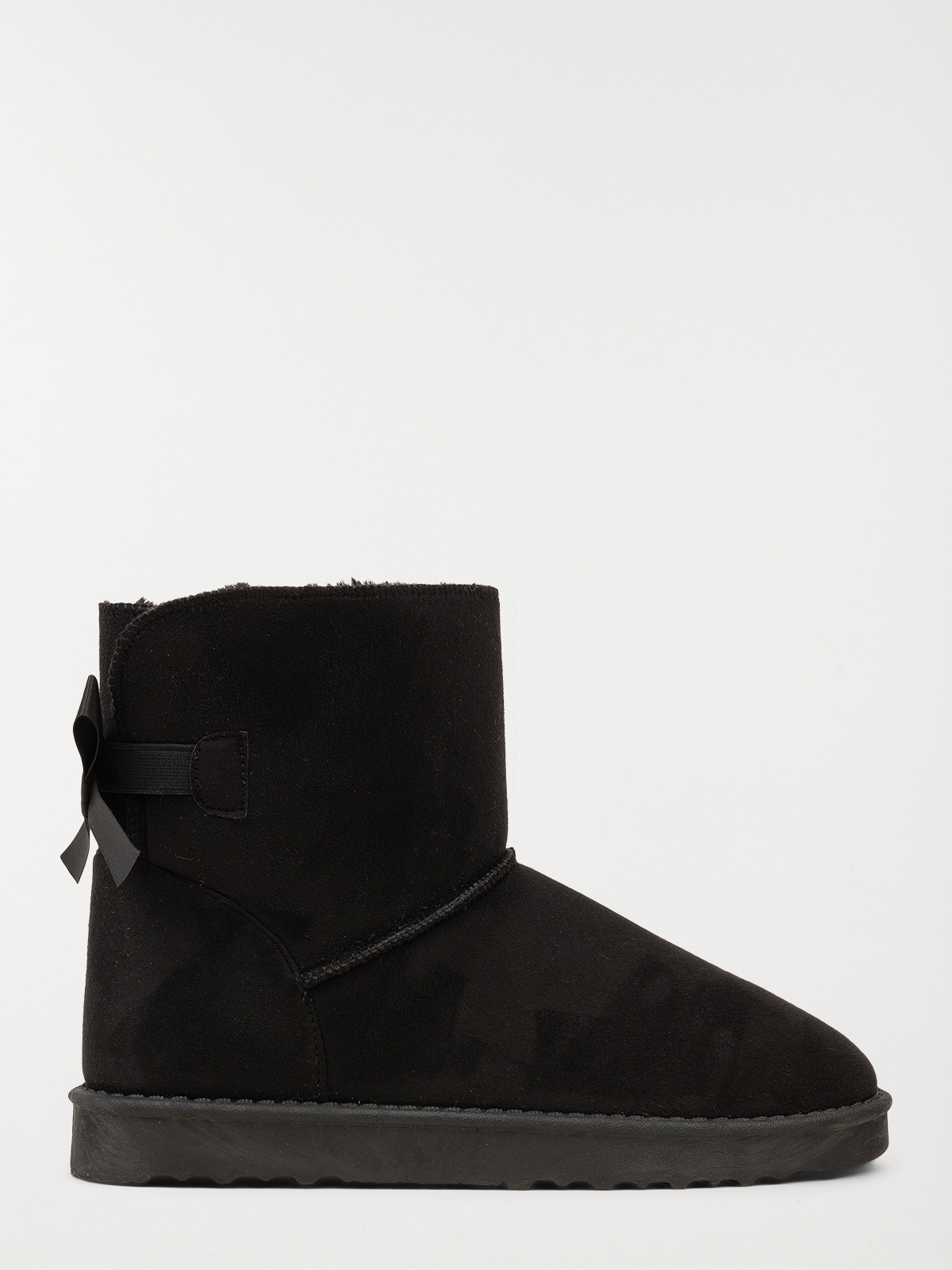 Boots noires noeuds femme (36-41)