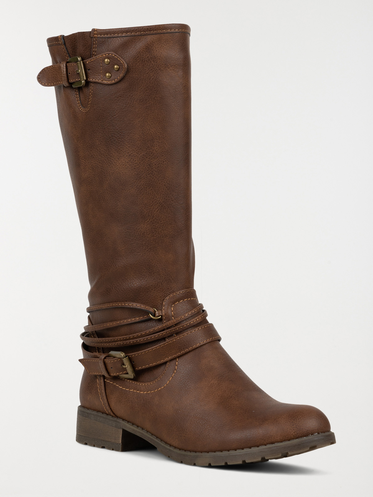 Bottes coloris caramel femme (36-41)