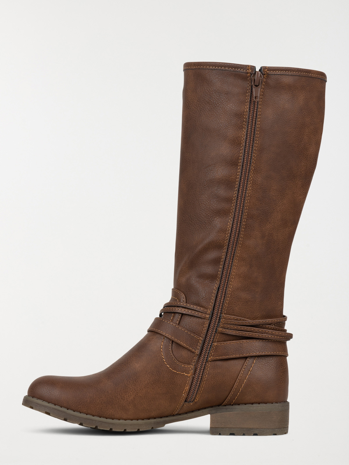 Bottes coloris caramel femme (36-41)