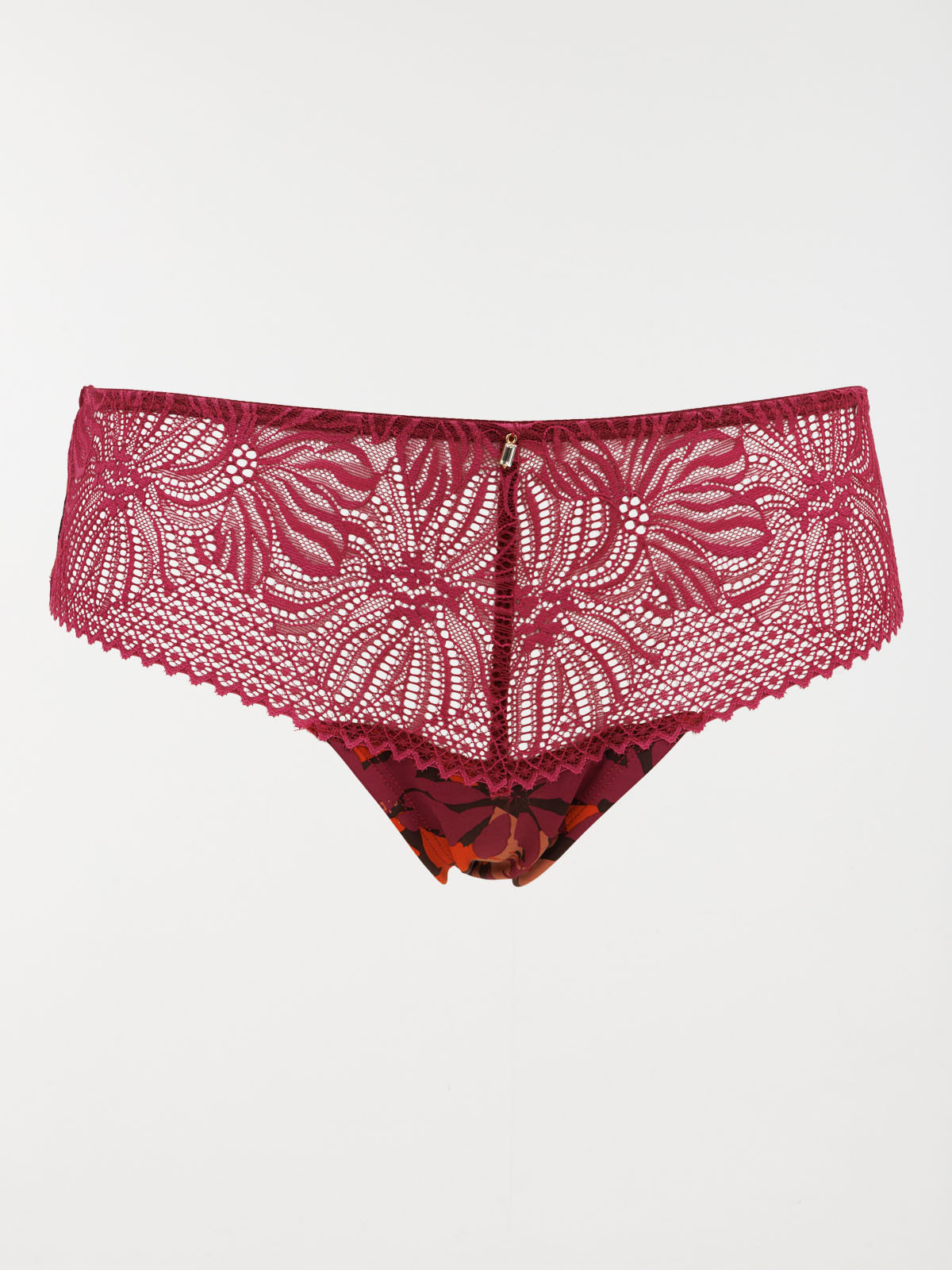 Shorty dentelle fleuri femme (S-XL)