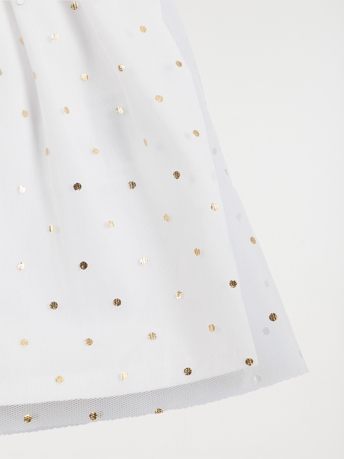 Robe coeur fille écru (3-36M)