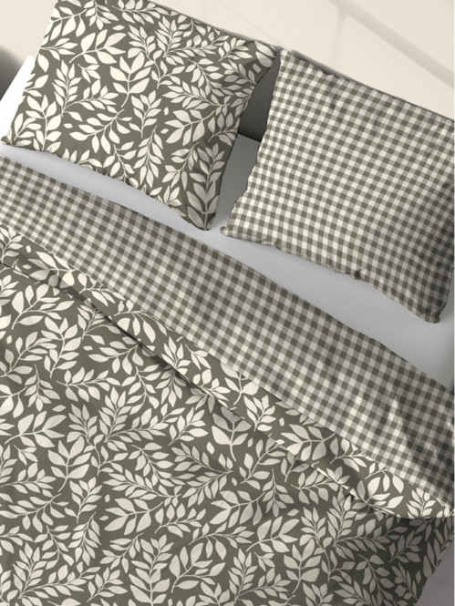 Parure flanelle 2 personnes 240x220 cm