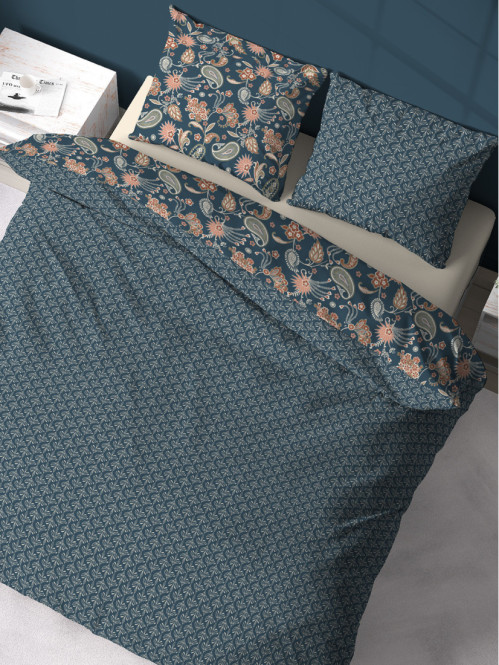 Parure fleurie 2 personnes 240x220 cm Parure fleurie 2 personnes 240x220 cm