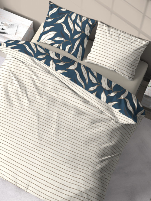 Parure feuillage 2 personnes 240x220 cm