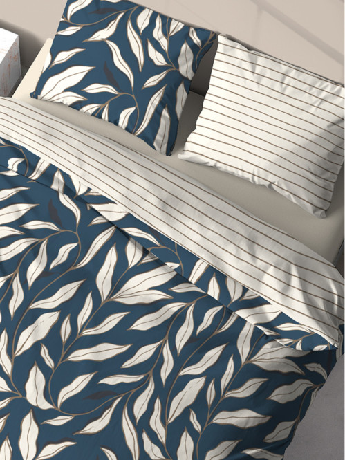 Parure feuillage 2 personnes 240x220 cm