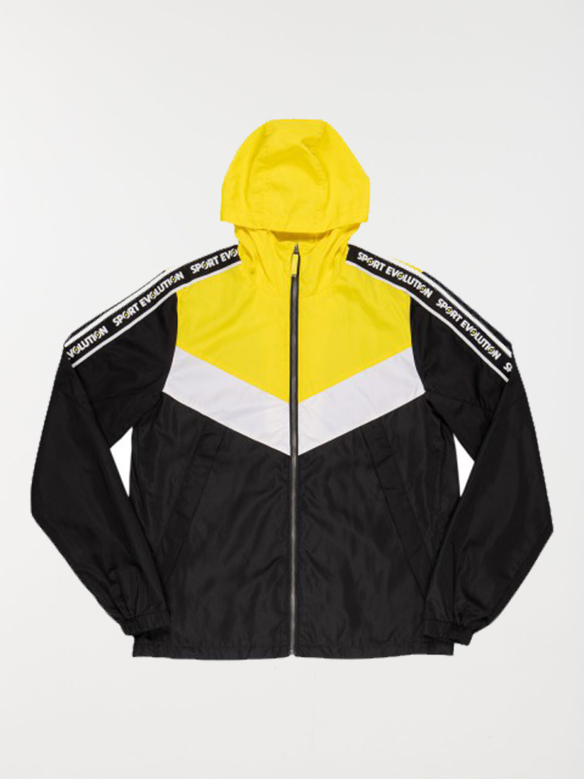 Blouson tricolore zippé homme