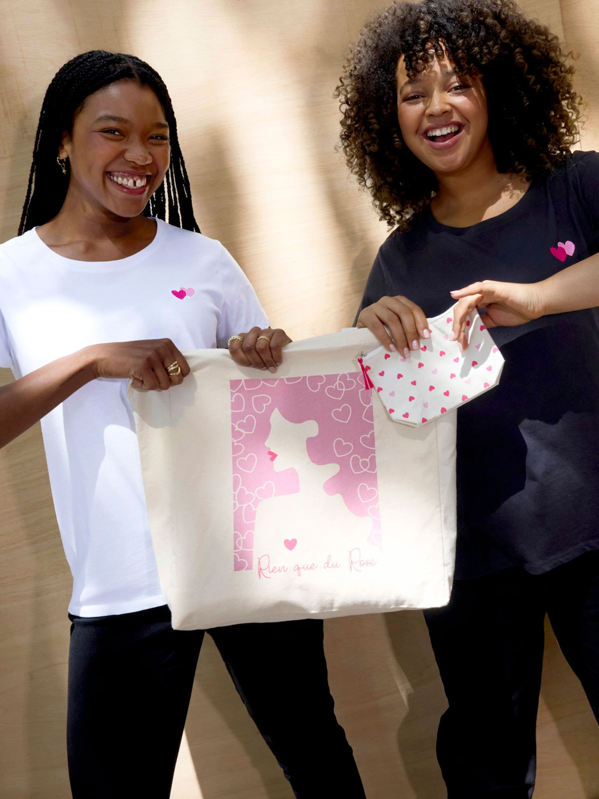 Tote bag octobre rose femme