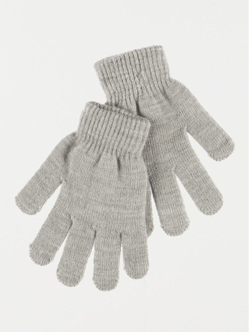Gants magiques gris clair chiné enfant
