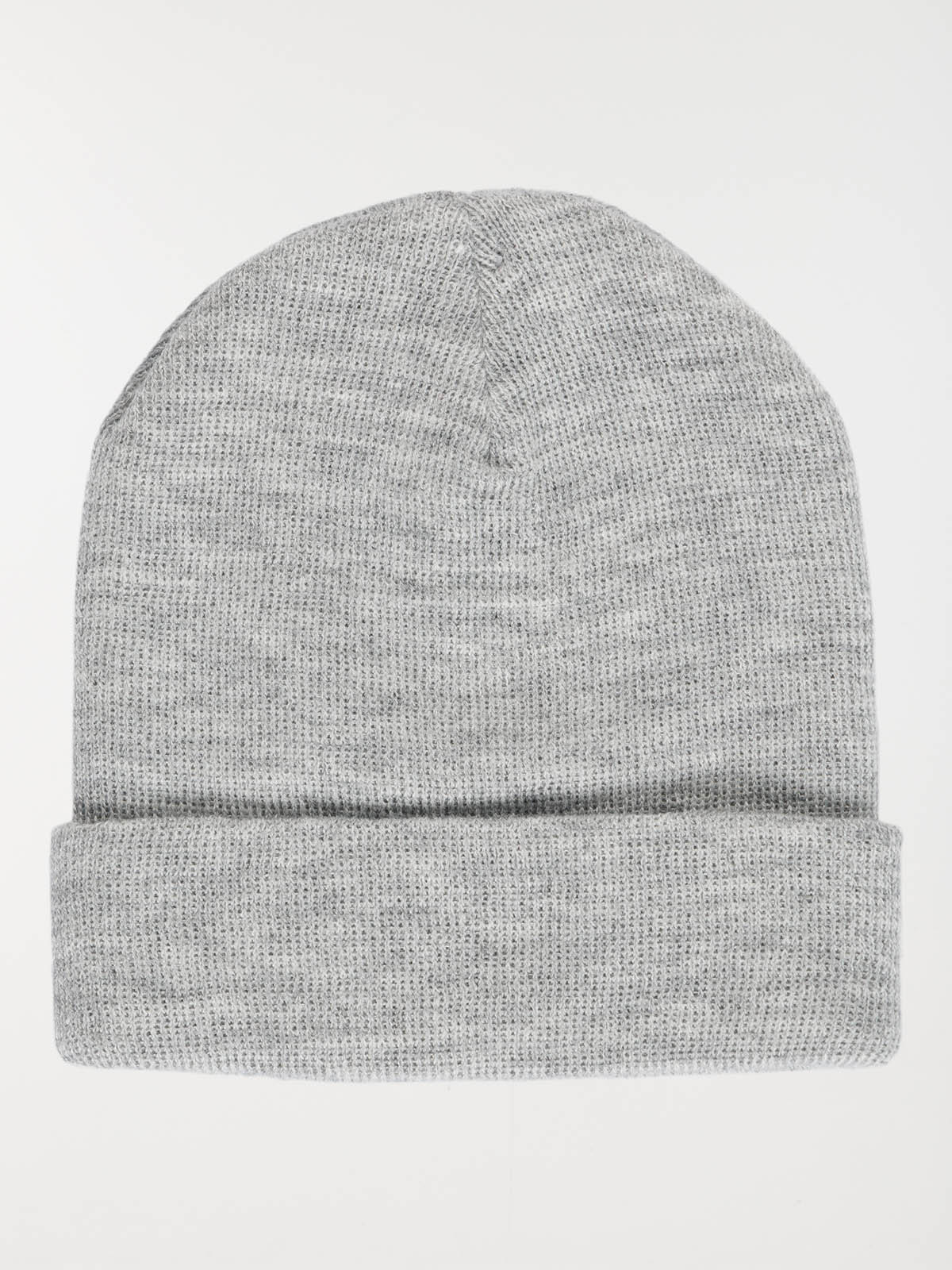 Bonnet revers gris clair chiné garçon Bonnet revers gris clair chiné garçon