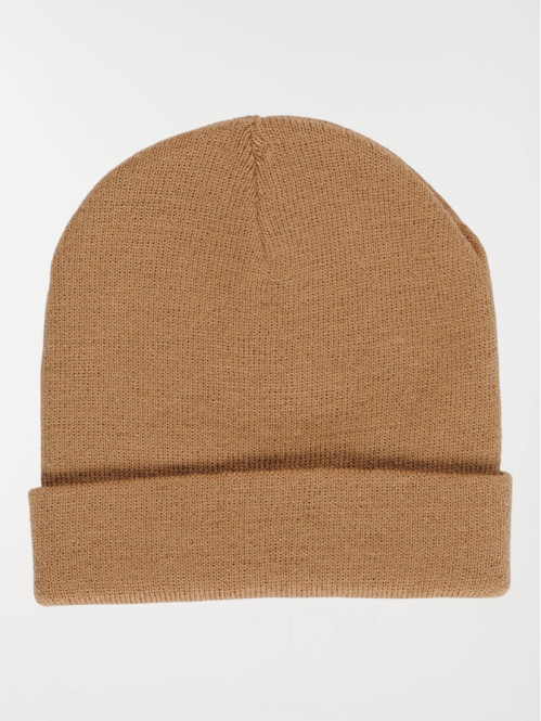 Bonnet fauve revers homme Bonnet fauve revers homme