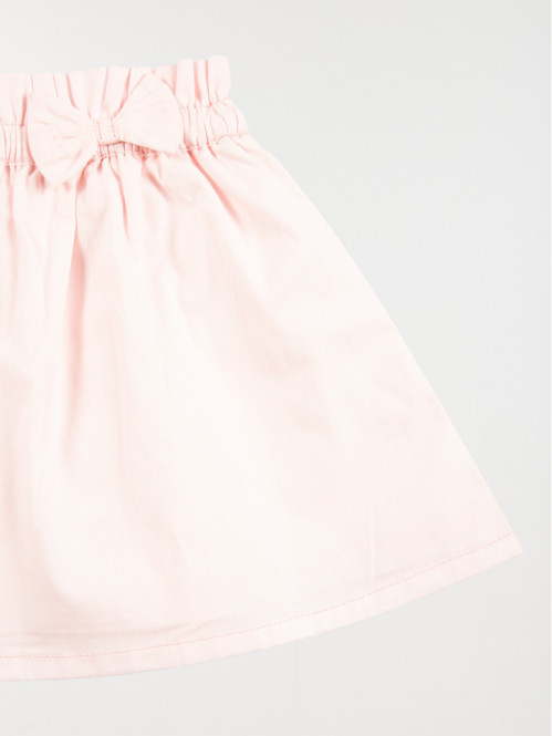 Jupe en popeline fille (3-24M)