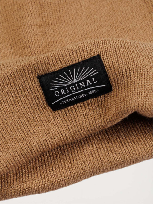 Bonnet fauve revers homme Bonnet fauve revers homme