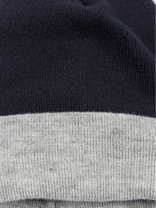 Bonnet bicolore homme