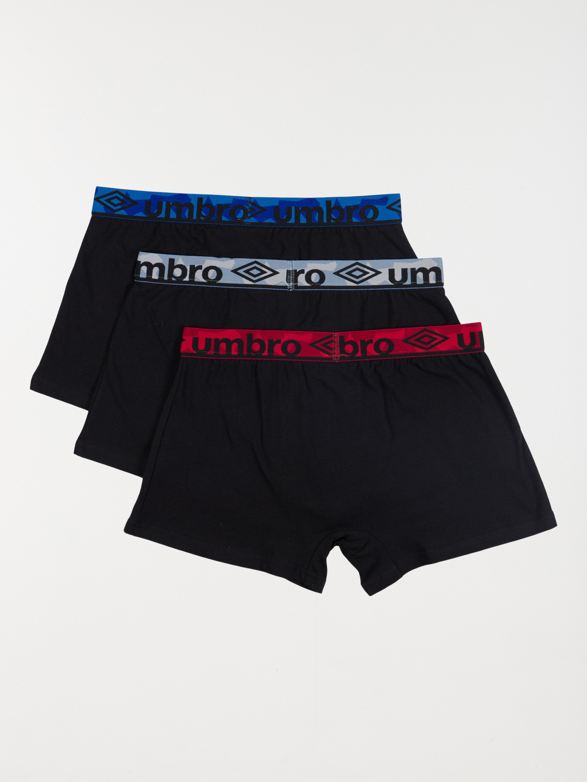 Lot de 3 boxers homme Umbro Lot de 3 boxers homme Umbro