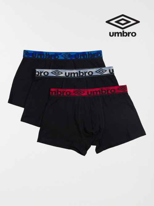 Lot de 3 boxers homme Umbro