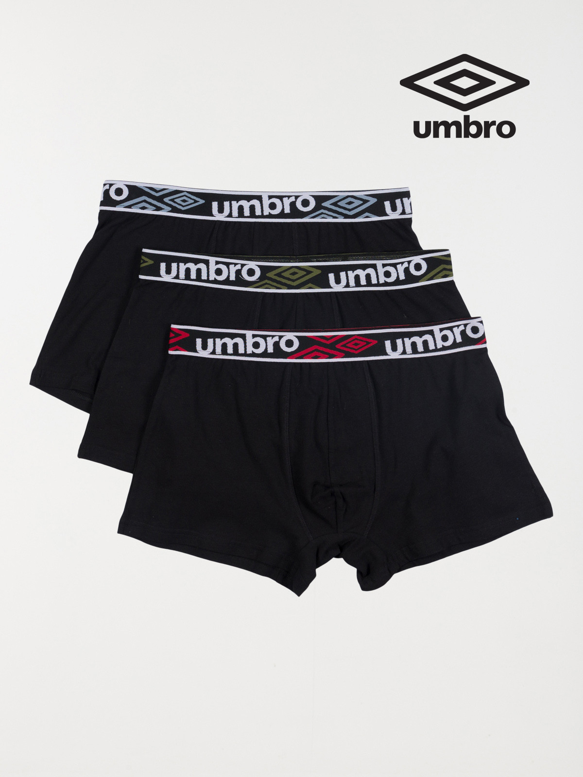 Lot de 3 boxers Umbro homme