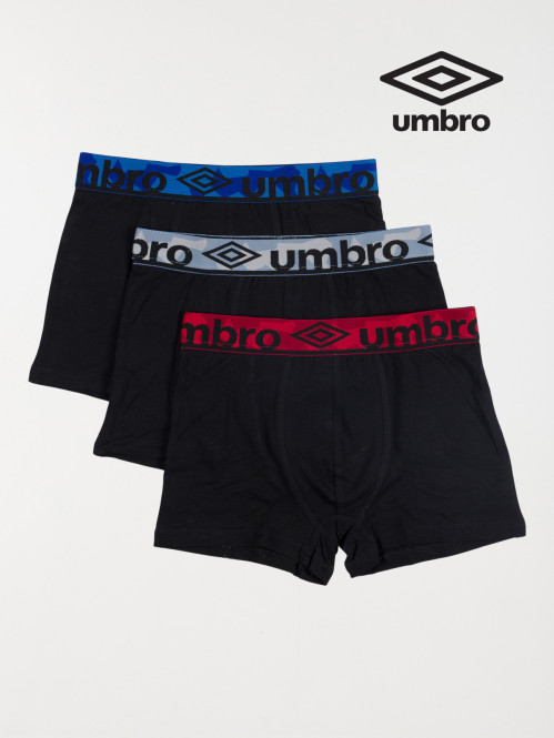 Lot de 3 boxers Umbro garçon