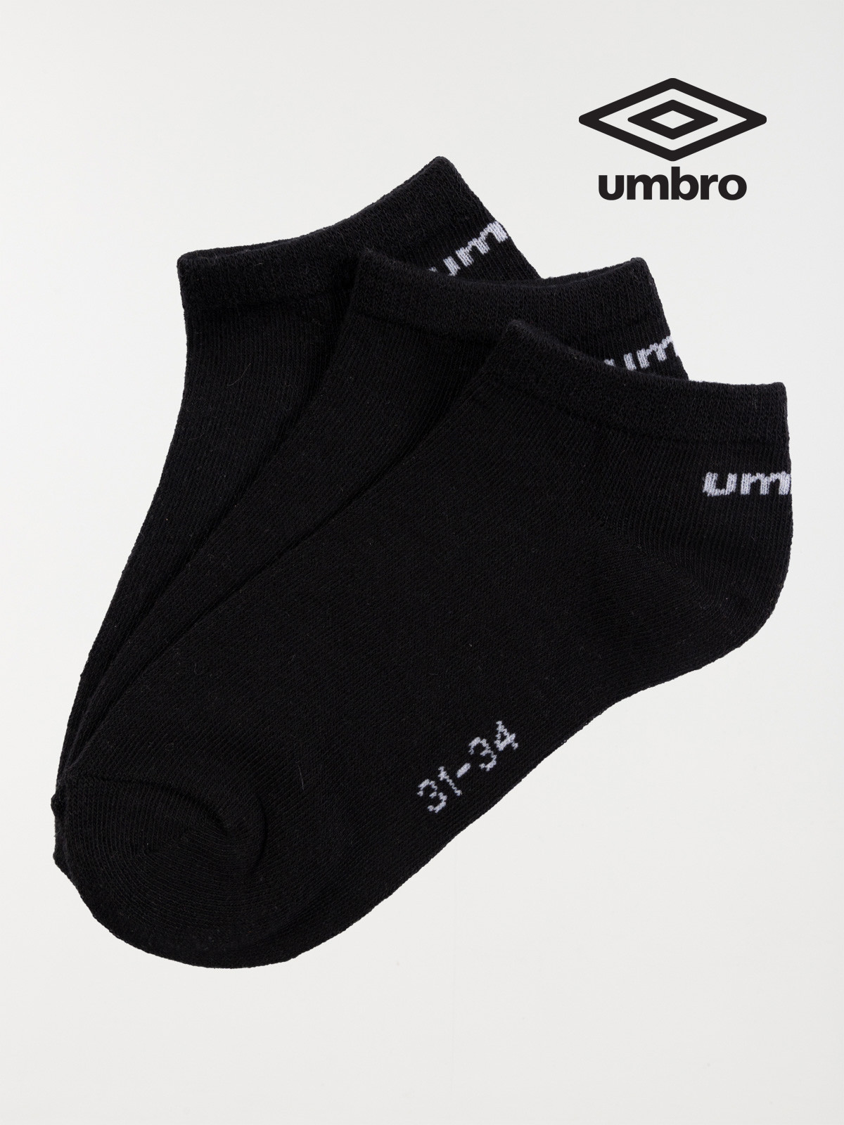 Lot de 3 paires chaussettes Umbro garçon