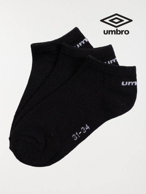 Lot de 3 paires chaussettes Umbro garçon