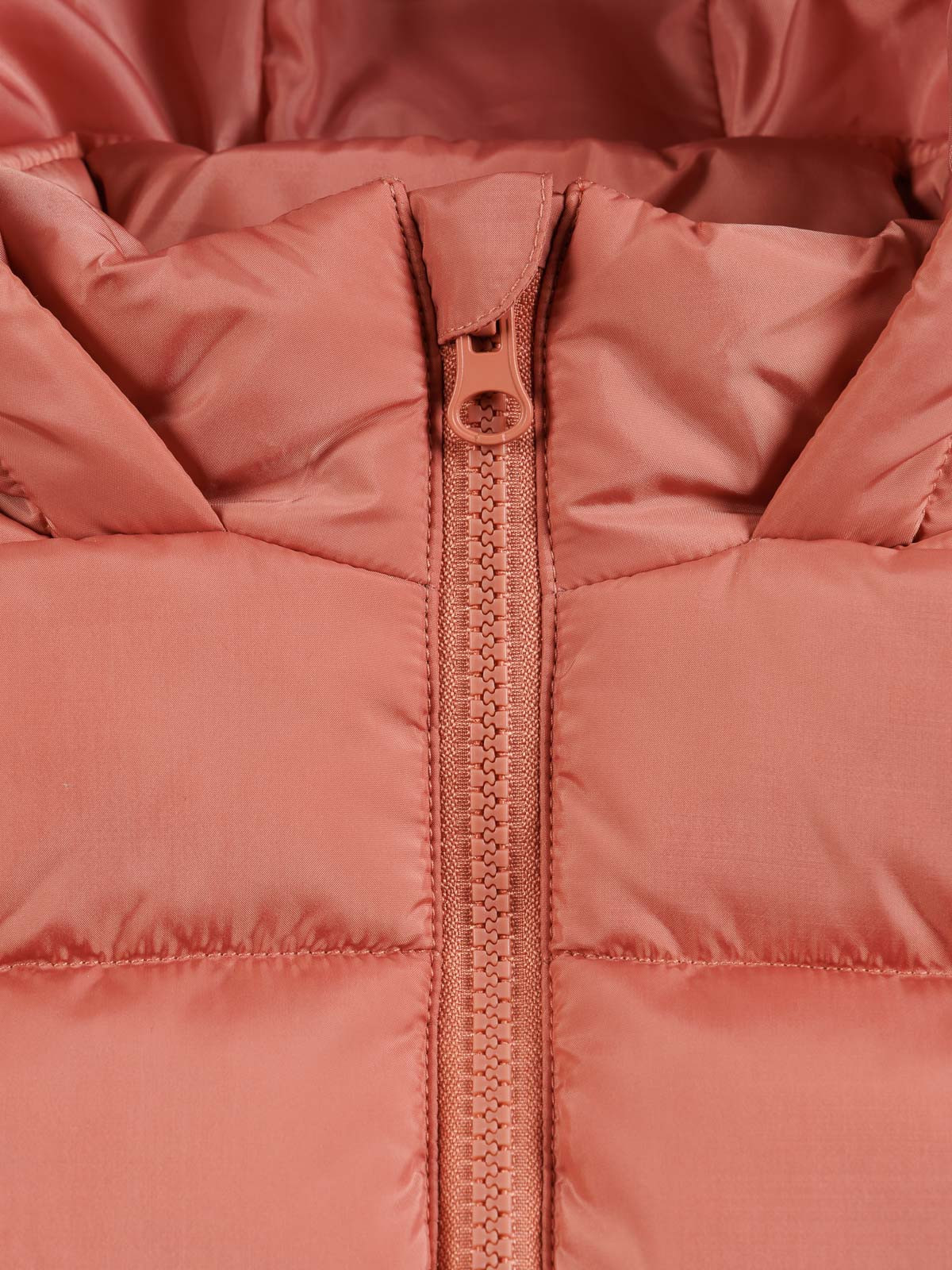 Doudoune sans manches rose fille (3-12A)