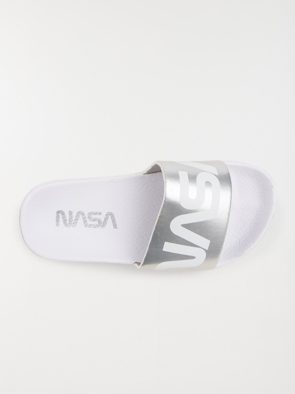 Claquettes NASA blanche fille (31-35) Claquettes NASA blanche fille (31-35)