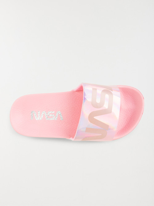 Claquettes NASA rose fille (31-35)