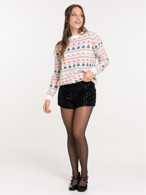 Pull de noël femme