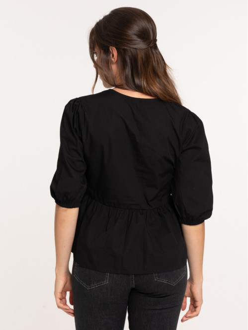 Blouse à nouer devant femme Blouse à nouer devant femme