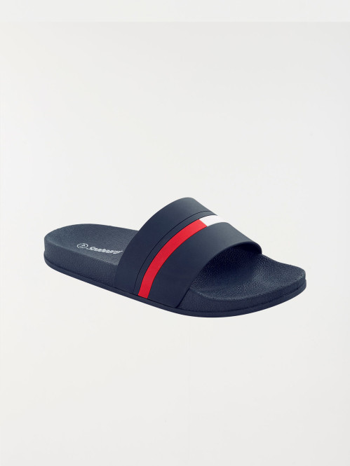Claquettes navy homme (40-46)