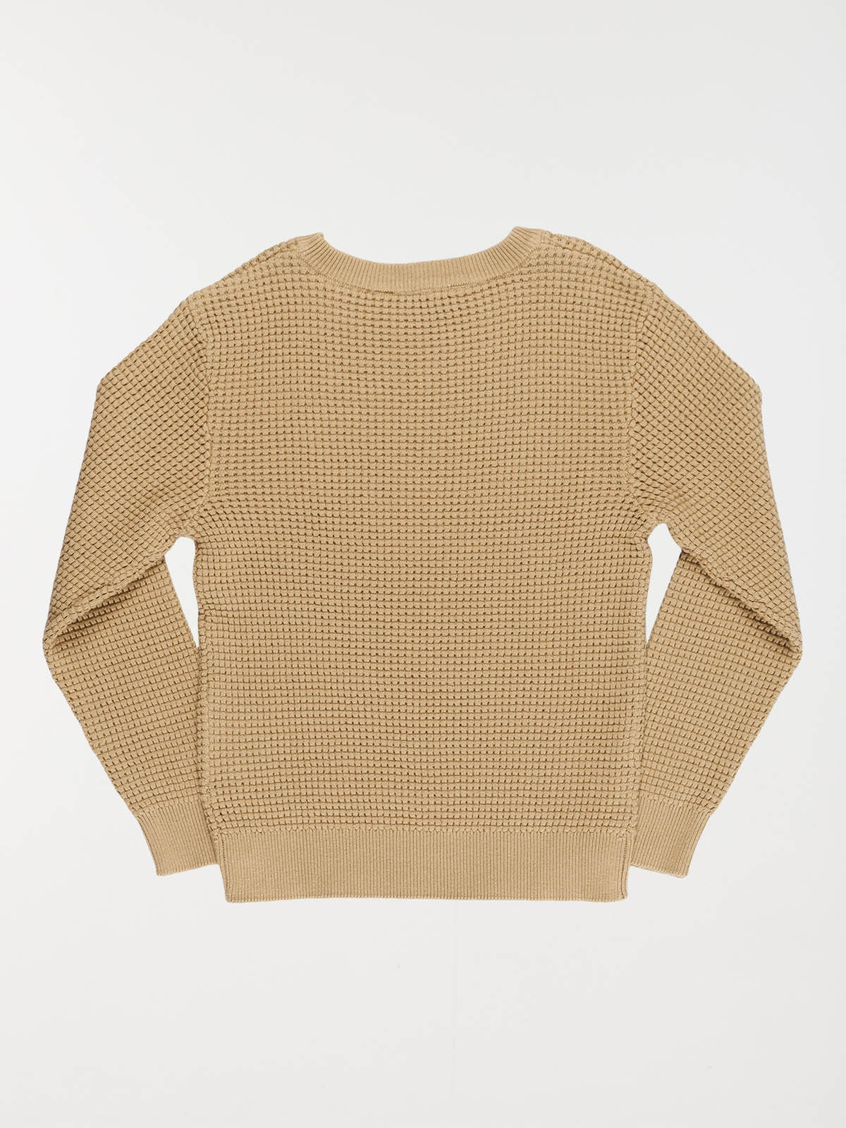 Pull kraft col rond garçon (3-12A)