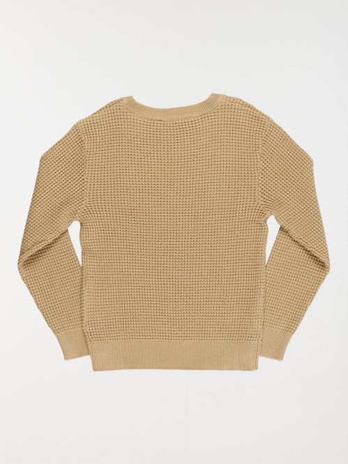Pull kraft col rond garçon...