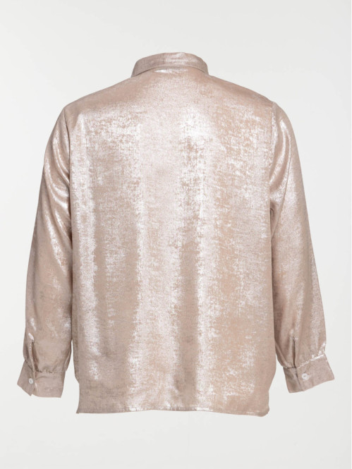 Chemise lamée grande taille...