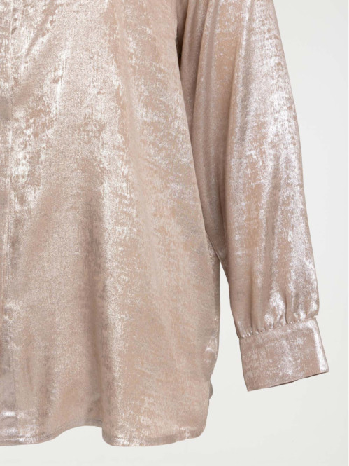 Chemise lamée grande taille...
