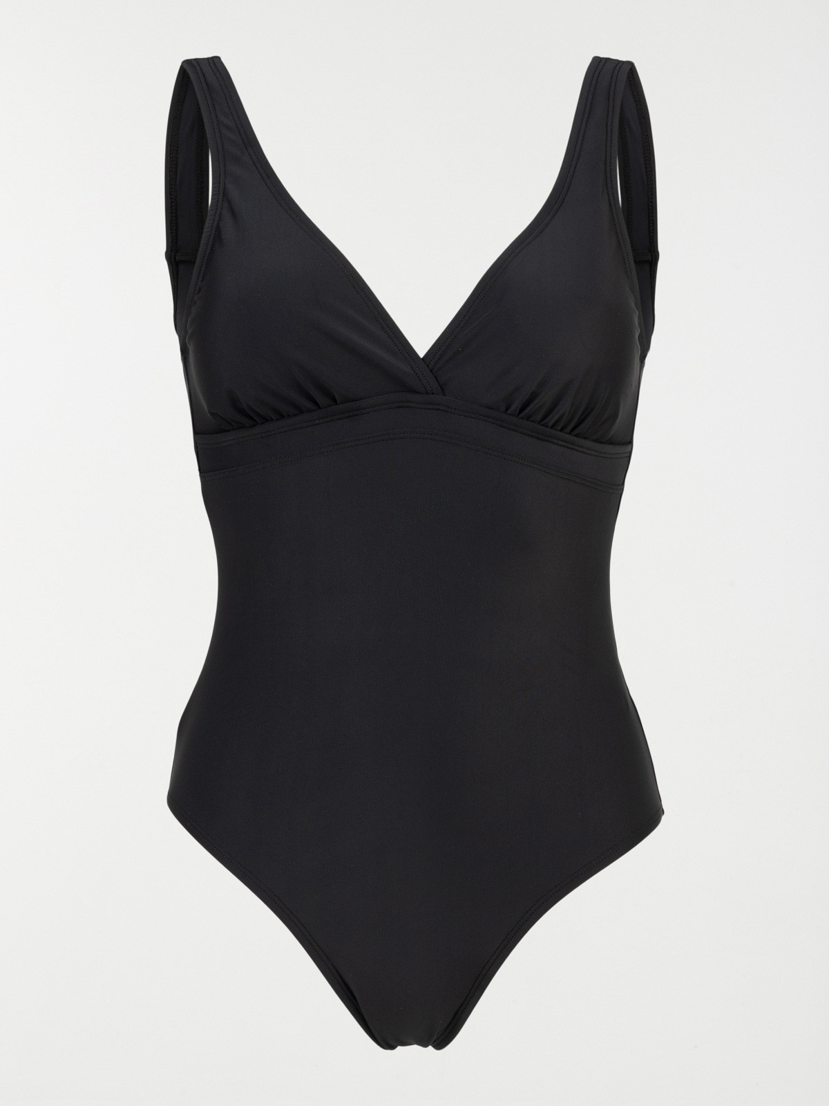 Maillot de bain 1 pièce noir femme