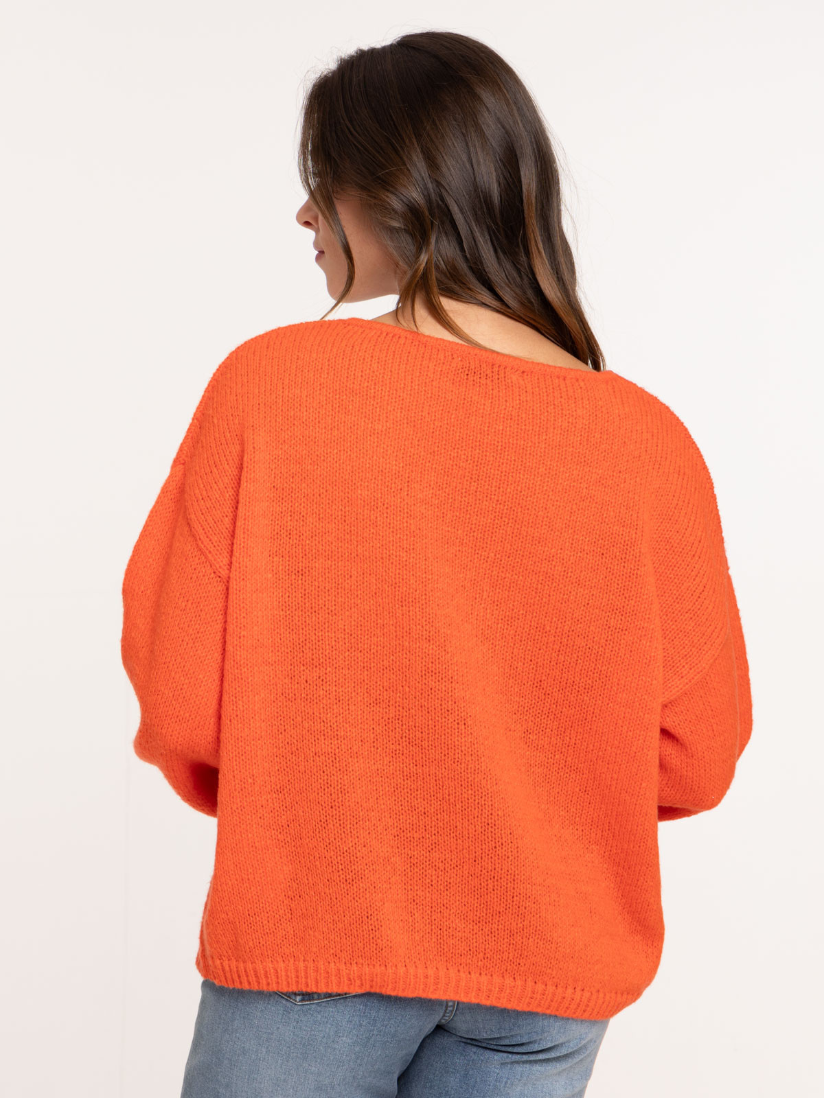 Pull col V rouge femme Pull col V rouge femme