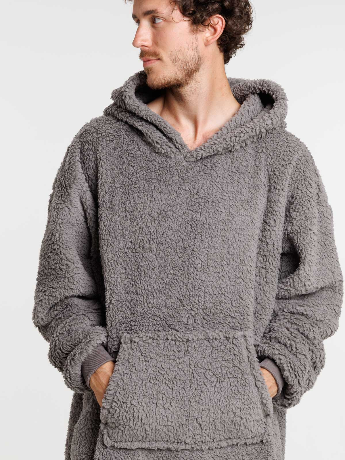 Sweat plaid gris anthracite homme Sweat plaid gris anthracite homme