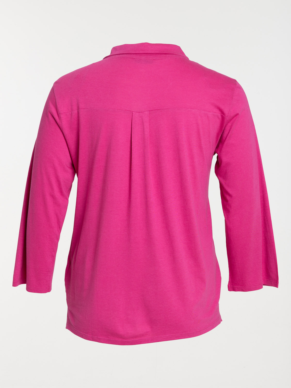 T-shirt polo fushia grande taille femme T-shirt polo fushia grande taille femme