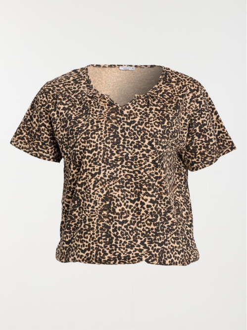 T-shirt léopard grande...
